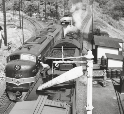 Footnote from the steam to diesel transition